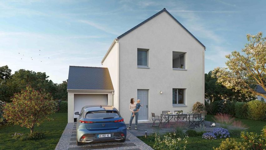 Image Façade à  maison individuelle de Aviron