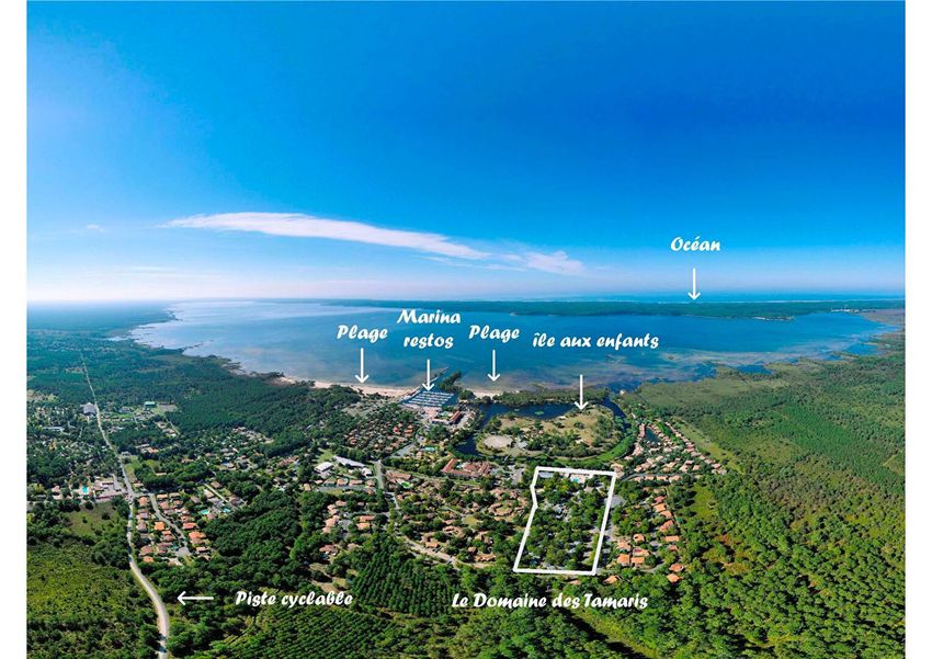 Image Vue à terrain de Hourtin