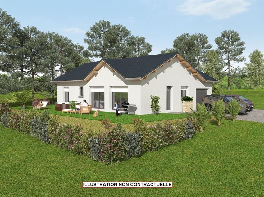 Image Façade à  maison individuelle de La Bâtie-Neuve