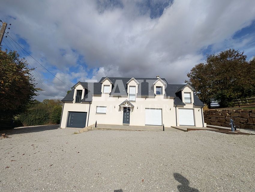 Image Façade à  maison individuelle de Saint-Aubin-de-Locquenay