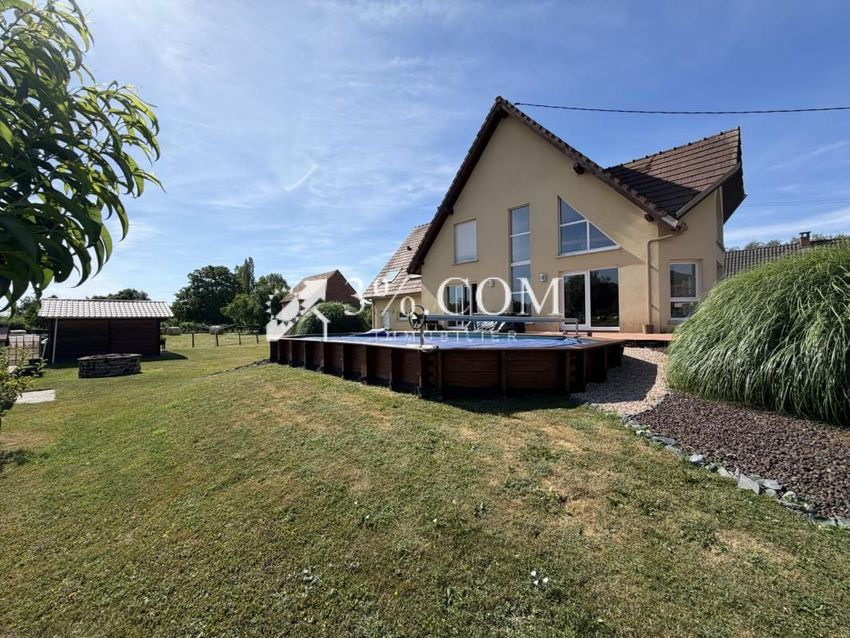 Image Façade à  maison individuelle de Dossenheim-sur-Zinsel