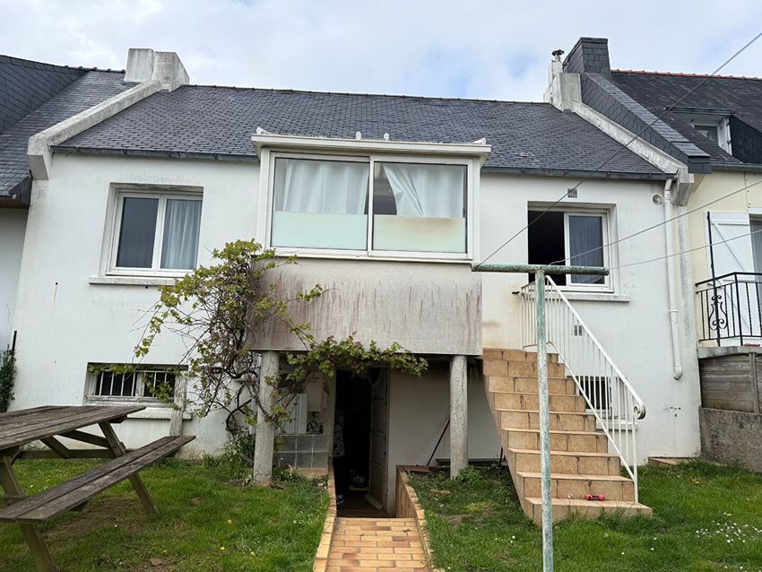 Image Façade à  maison mitoyenne de Le Relecq-Kerhuon