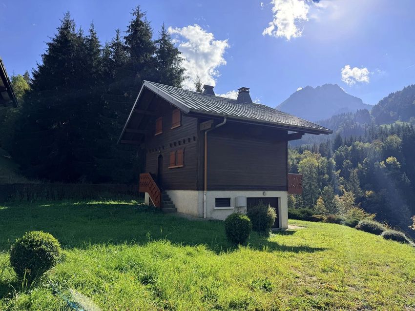 Image Façade à  chalet de montagne de Abondance