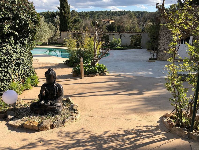 Image Jardin à  manoir de Le Val
