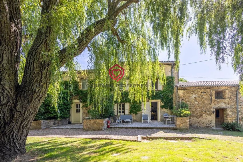 Image Jardin à  maison de maître de Labécède-Lauragais