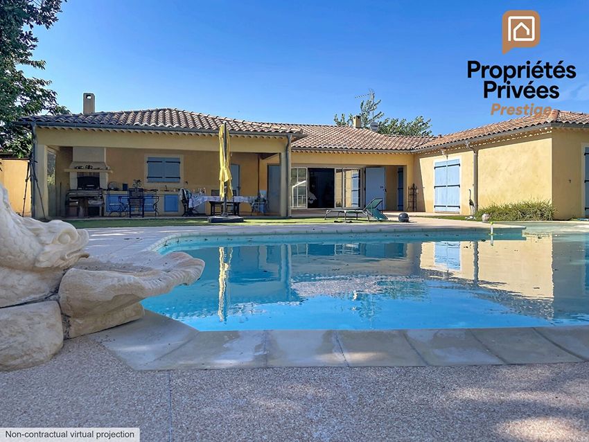 Image Piscine à  villa de Ollières