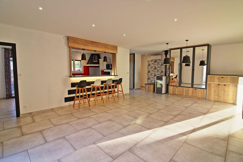 Image Salon à  maison individuelle de Châtonnay