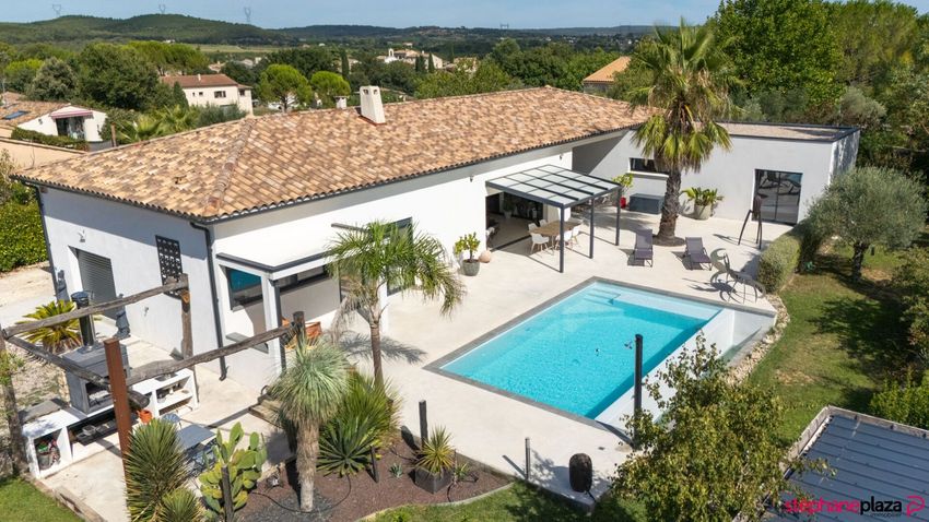 Image Piscine à  maison individuelle de Sommières