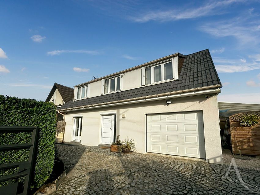 Image Façade à  maison individuelle de Sainte-Geneviève-des-Bois