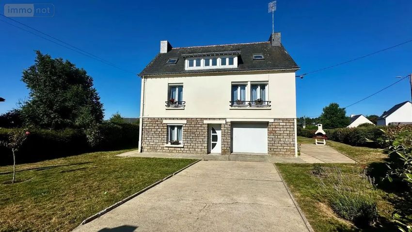 Image Façade à  maison individuelle de Le Faouët