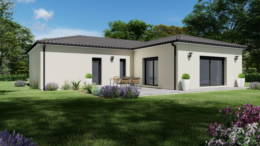 Image Façade à  maison individuelle de Le Mas-d'Agenais