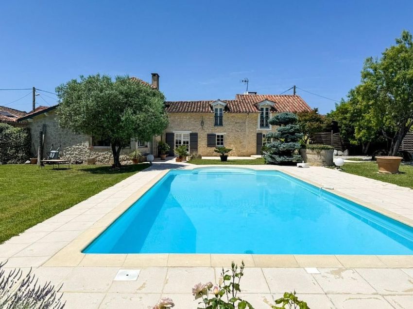 Image Piscine à  propriété agricole de Cazeneuve