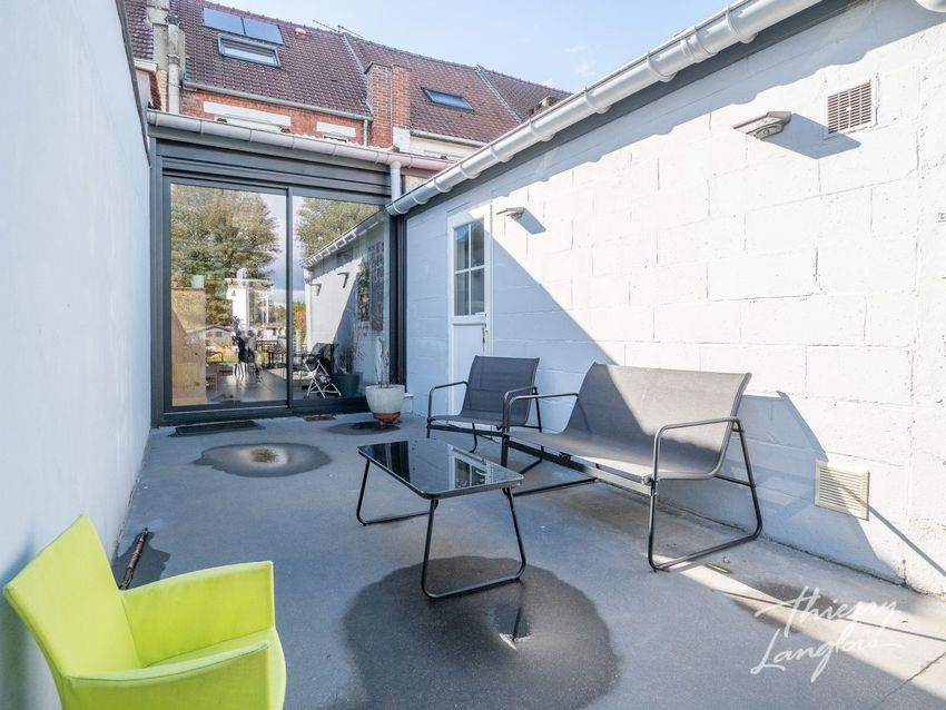 Image Terrasse à  maison individuelle de Wasquehal