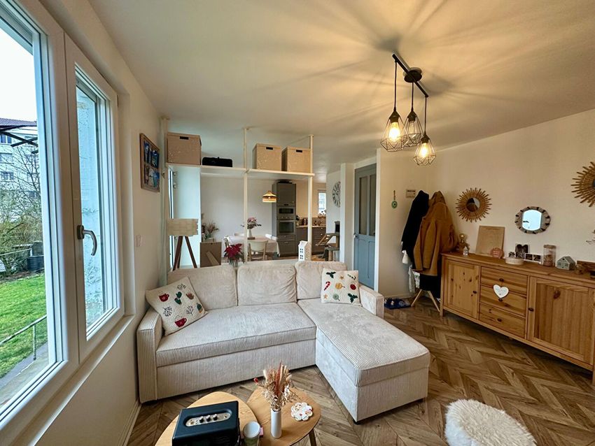 Image Salon à  maison individuelle de Besançon