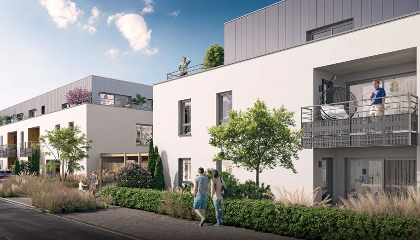Image Façade à programme neuf de 17 Rue Costes et Bellonte