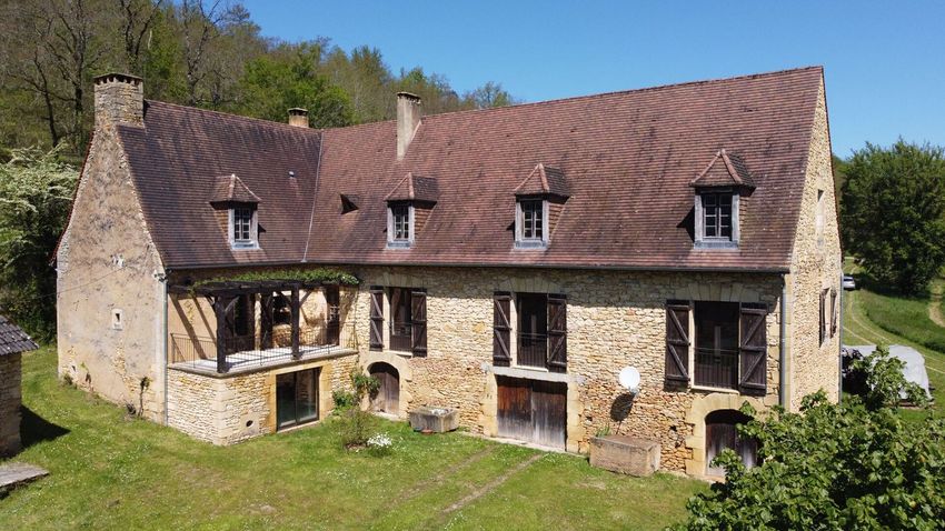 Image Façade à  maison individuelle de Saint-Geniès
