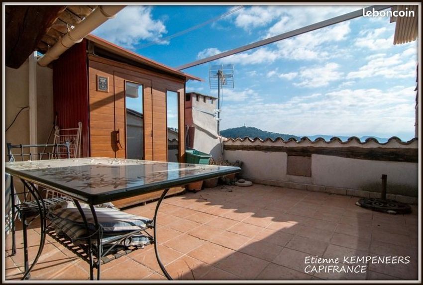 Image Terrasse à  maison individuelle de Callas