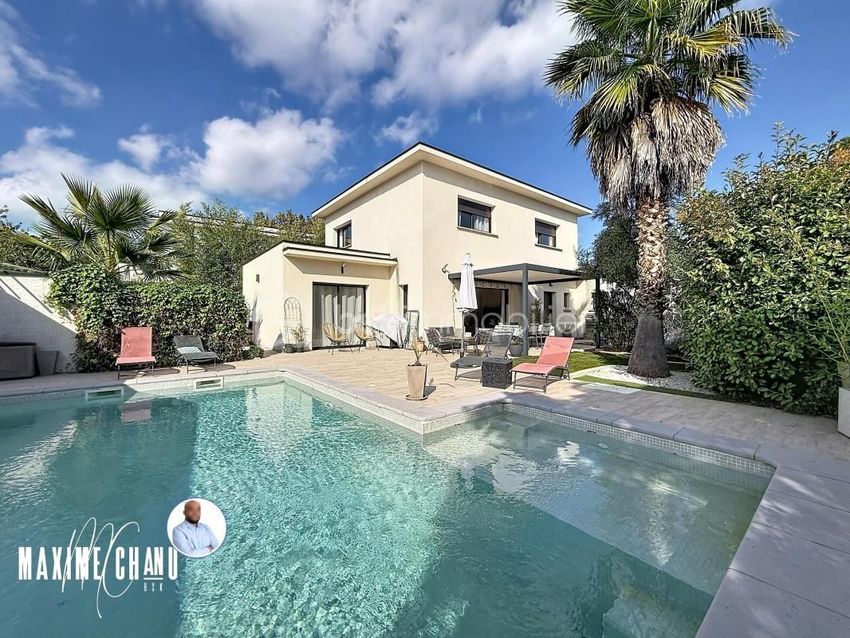 Image Piscine à  maison individuelle de Montarnaud