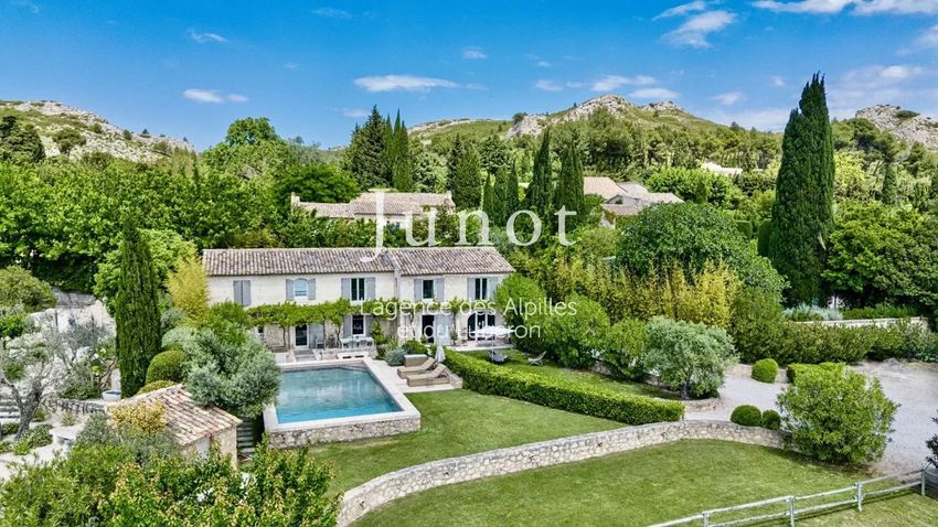 Image Piscine à  maison traditionnelle de Maussane-les-Alpilles