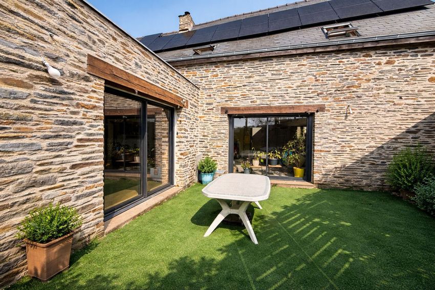 Image Terrasse à  maison individuelle de La Gacilly