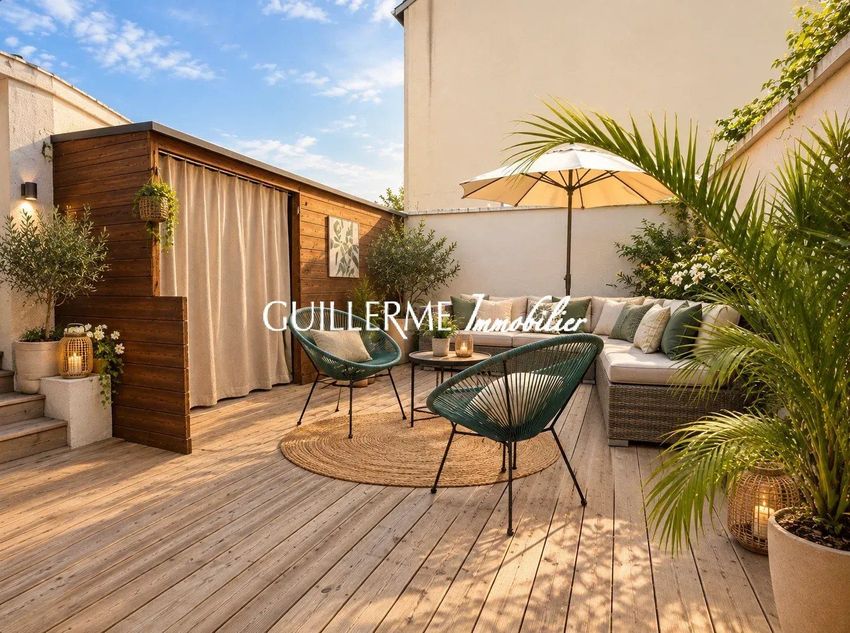 Image Terrasse à  maison individuelle de Pierre-Bénite