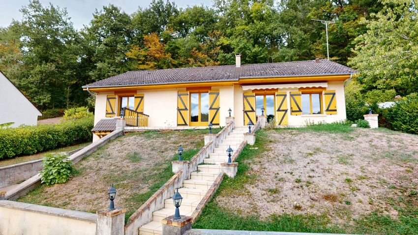 Image Façade à  maison individuelle de Vaux d'Amognes