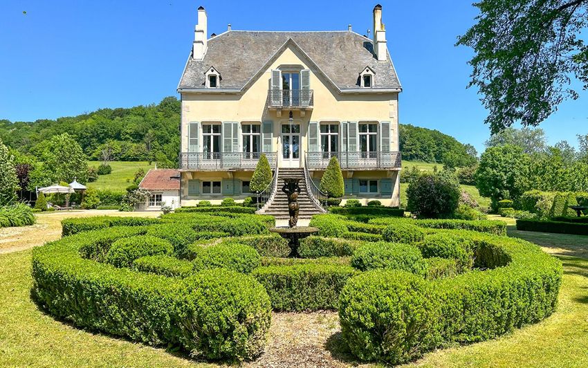 Image Façade à  maison de maître de Culmont