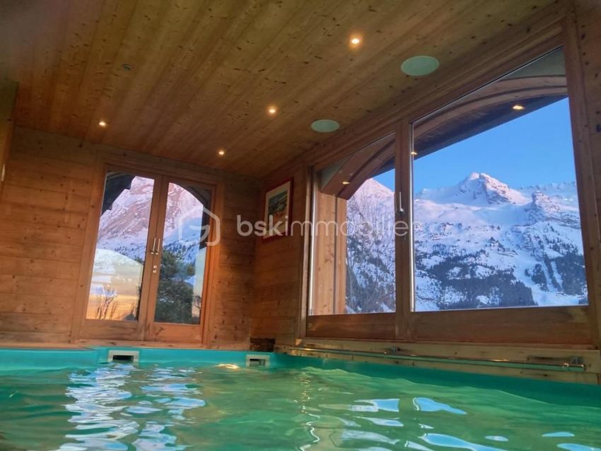 Image Piscine à  maison individuelle de La Clusaz