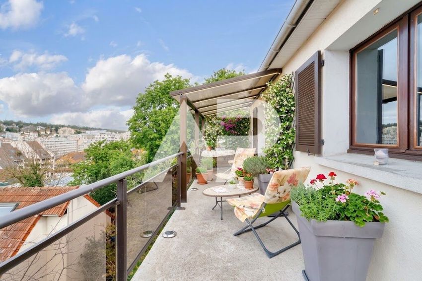 Image Terrasse à  maison mitoyenne de Sèvres