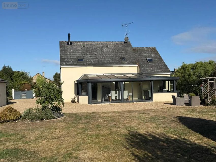 Image Façade à  maison individuelle de Saint-Ouën-des-Toits