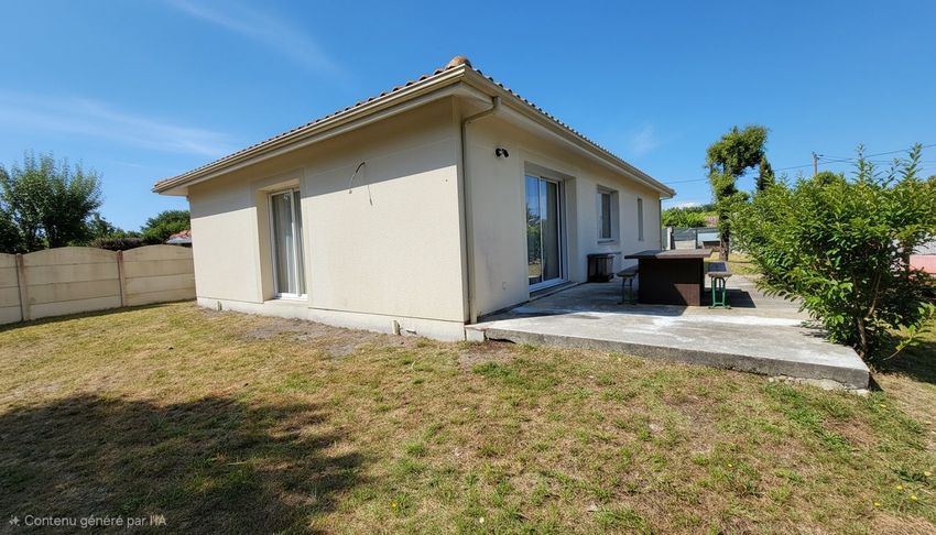 Image Façade à  maison individuelle de Biganos
