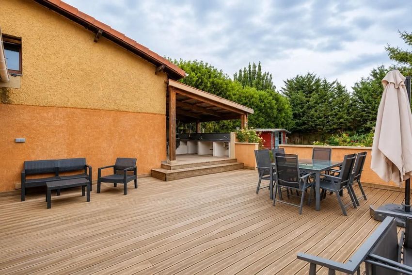 Image Terrasse à  maison individuelle de Feyzin