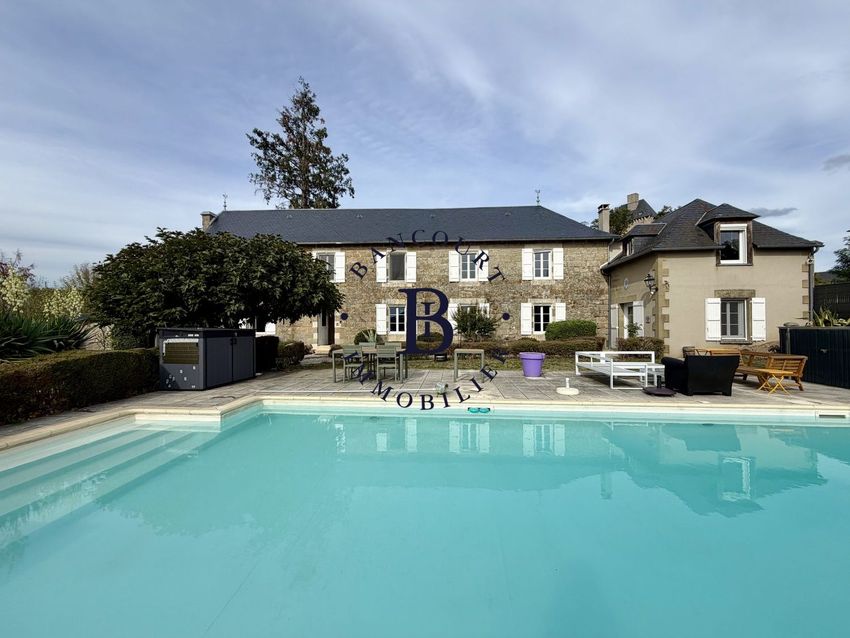 Image Piscine à  maison individuelle de Noailles
