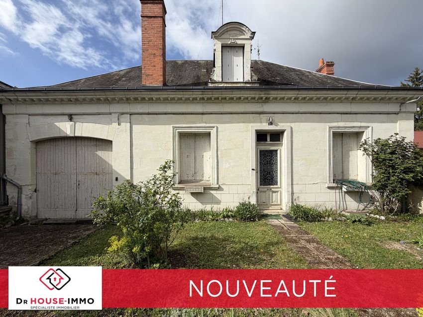 Image Façade à  maison jumelée de Châtillon-sur-Indre