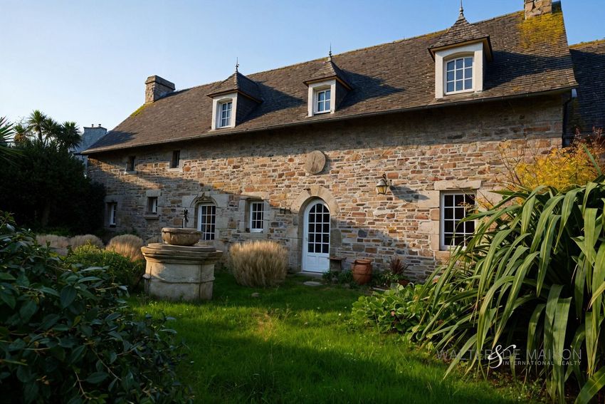 Image Façade à  maison individuelle de Plouider