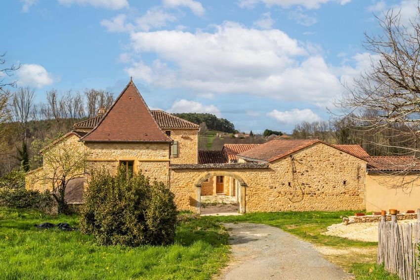 Image Façade à  maison individuelle de Loubejac