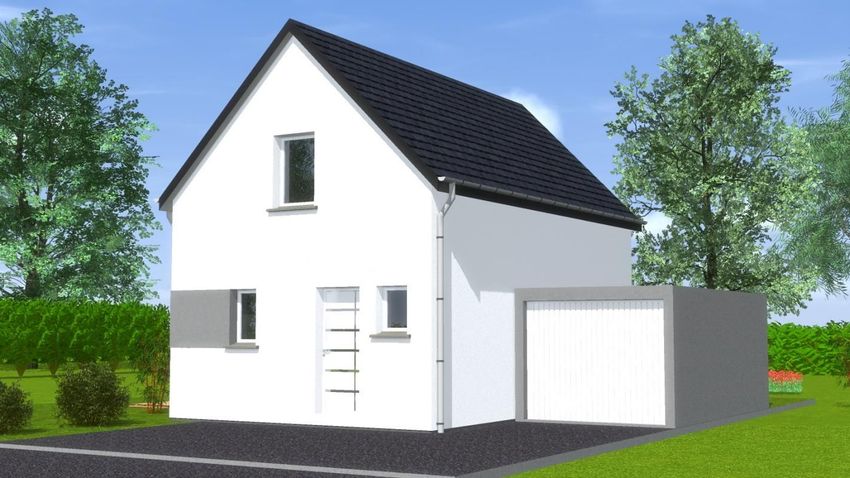 Image Façade à  maison individuelle de Bischwihr
