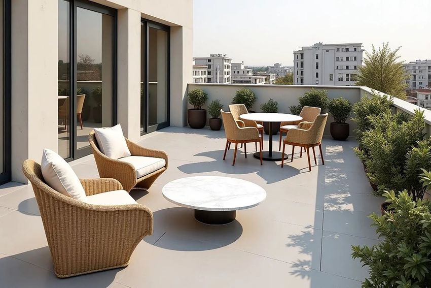 Image Terrasse à appartement de Clichy