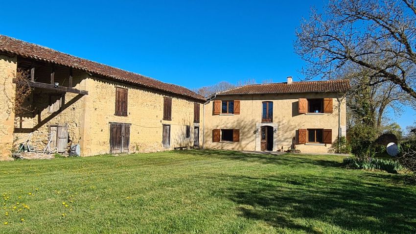 Image Façade à  maison individuelle de Marciac