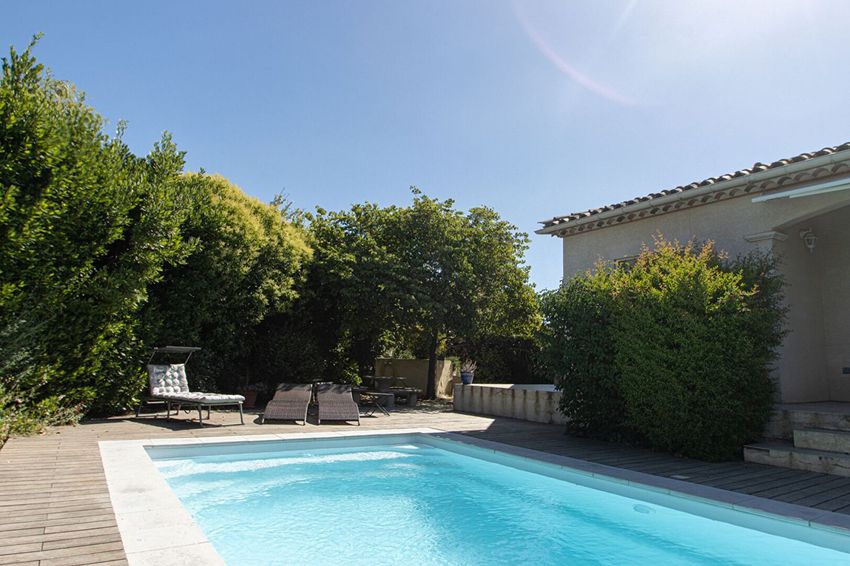 Image Piscine à  maison individuelle de Moussan