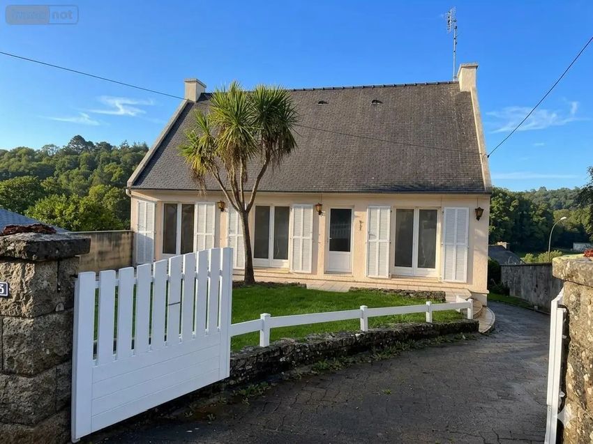 Image Façade à  maison individuelle de Morlaix