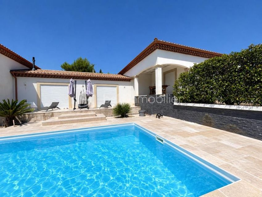 Image Piscine à  maison individuelle de Pézènes-les-Mines