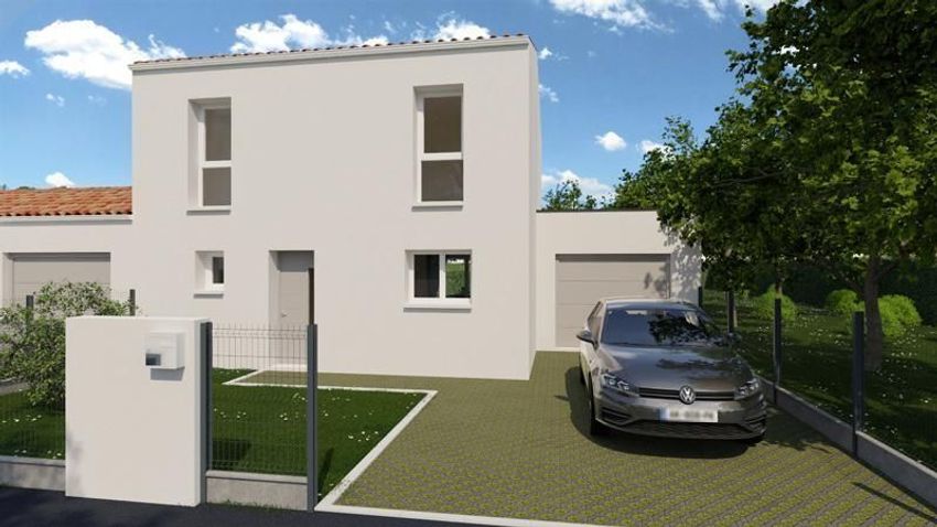 Image Façade à  maison individuelle de Les Herbiers