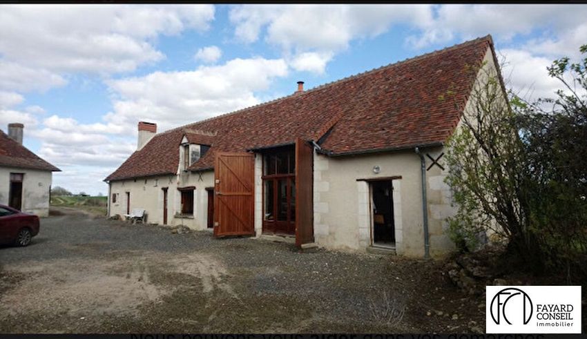 Image Façade à  ferme de Saint-Flovier