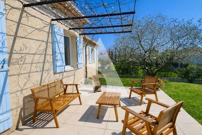 Image Terrasse à  maison individuelle de Pertuis