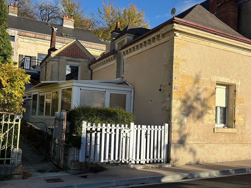 Image Façade à  maison mitoyenne de Vouvray