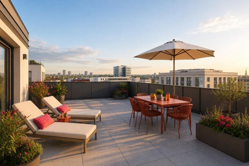 Image Terrasse à appartement de Rueil-Malmaison