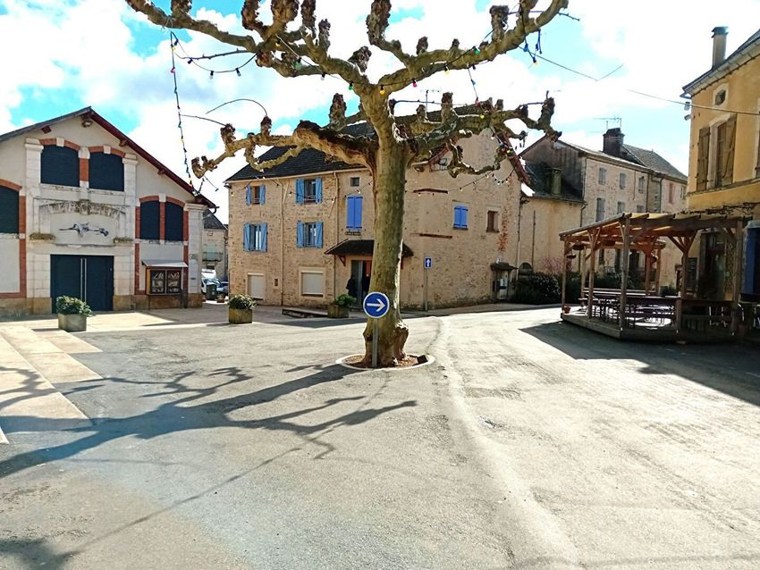 Image Façade à  maison de village de Limogne-en-Quercy