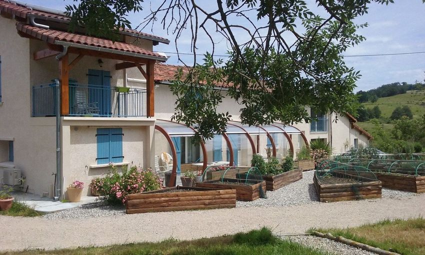 Image Façade à  ferme de Saint-Victor-Rouzaud
