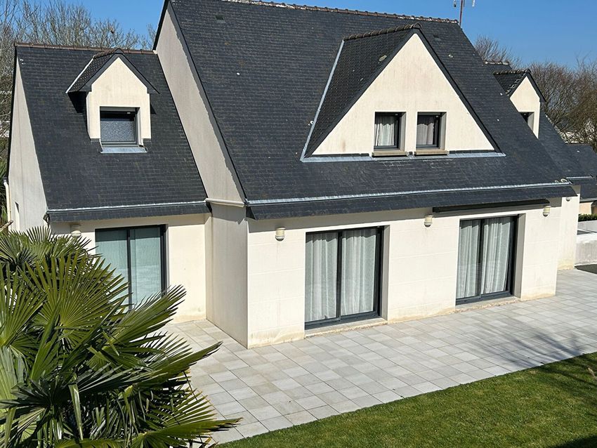 Image Façade à  maison individuelle de Plonéis